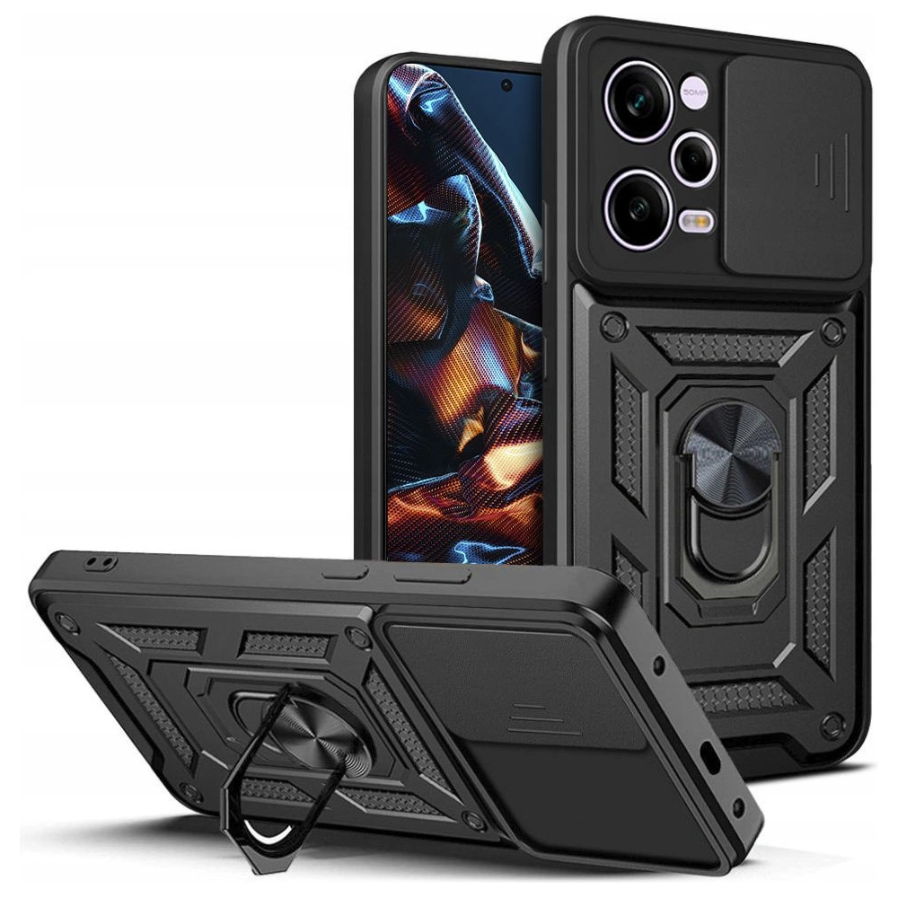 Etui Tech-Protect CamShield Pro Xiaomi Redmi Note 12 Pro/POCO X5 Pro 5G Black