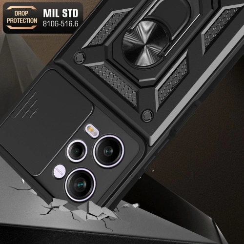 Kup Tech-Protect Xiaomi Tasche CamShield Pro Redmi Note 12 Pro/POCO X5 Pro 5G Schwarz - THP1818 - {ean13} - Sklep Home Screen