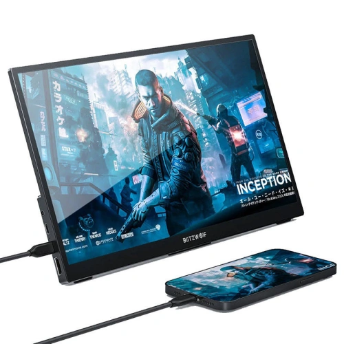 Kup BlitzWolf Tragbarer Monitor PCM2L 13,3 Zoll HDMI 1080p (schwarz) - BLZ528 - {ean13} - Sklep Home Screen