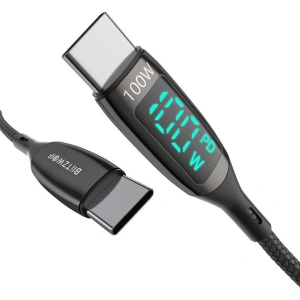 Kup Kabel Blitzwolf BW-TC23 USB-C/USB-C 100W 1.8m (czarny) - BLZ535 - {ean13} - Sklep Home Screen