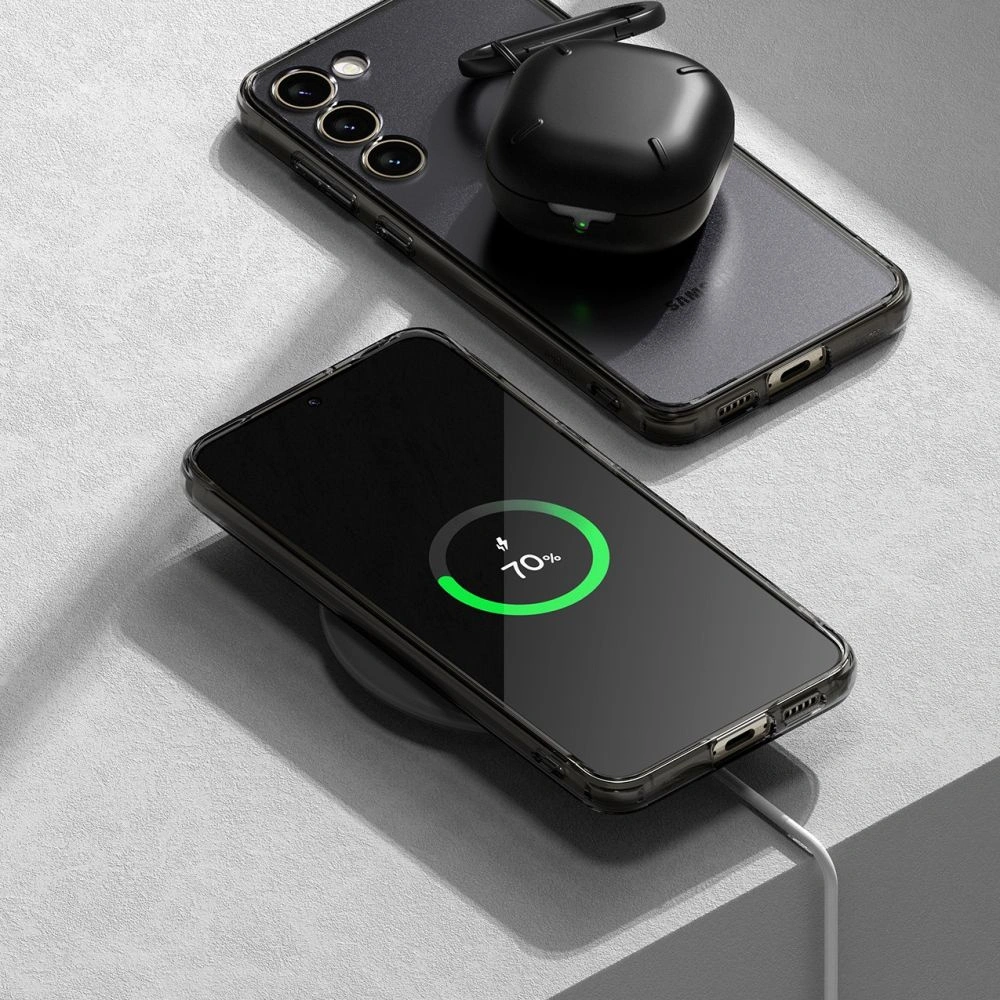 Etui Ringke Fusion Samsung Galaxy S23+ Plus Smoke Black