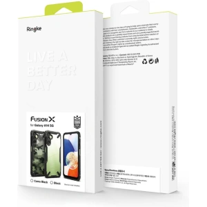 Kup Etui Ringke Fusion-X Samsung Galaxy A14 5G Black - RGK1784 - {ean13} - Sklep Home Screen