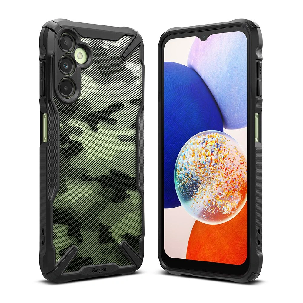 Etui Ringke Fusion-X Samsung Galaxy A14 5G Camo Black