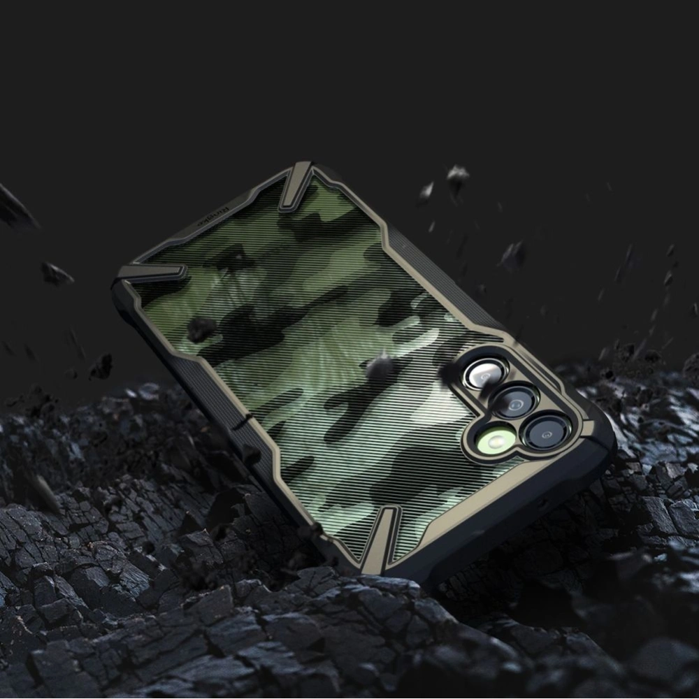 Etui Ringke Fusion-X Samsung Galaxy A14 5G Camo Black