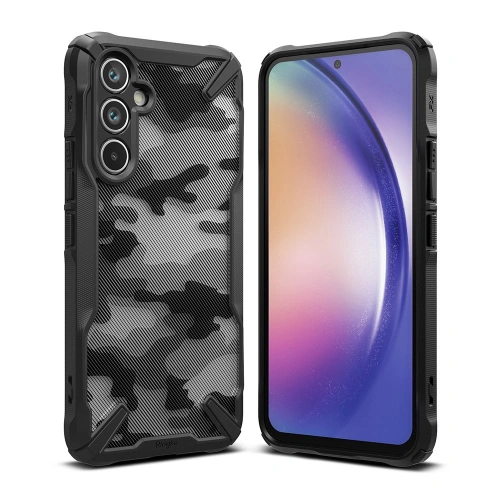 Buy Ringke Fusion-X Samsung Galaxy A54 5G Camo Black - RGK1787 - {ean13} - Home Screen Store Europe