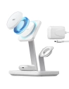 Kup Încărcător wireless ESR HaloLock 3in1 Cryoboost Magnetic MagSafe Wireless Charger Arctic White - ESR662 - {ean13} - Sklep Home Screen