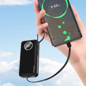 Kup Powerbank Dudao K15sW 10000mAh 1xUSB-A / 1xUSB-C 22.5W cu cablu încorporat 1xLightning / 1xUSB-C alb - DDA256 - {ean13} - Sklep Home Screen