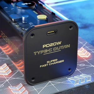 Powerbank Dudao K16Pro 20000mAh 1xUSB-A / 1xUSB-C 22.5W PD černý