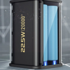 Kup Powerbank Dudao K16Pro 20000mAh 1xUSB-A / 1xUSB-C 22.5W PD negru - DDA258 - {ean13} - Sklep Home Screen
