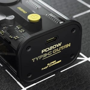 Powerbank Dudao K16 10000mAh 1xUSB-C / 1xUSB-A 22.5W PD černý