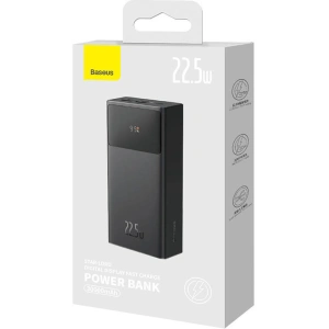 Powerbank Baseus Star-Lord 30000mAh, 22.5W, USB, USB-C (czarny)