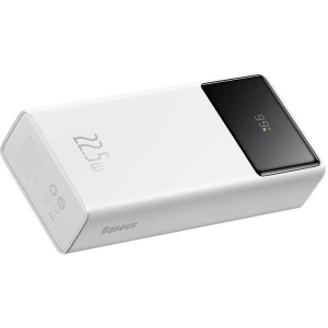 Powerbank Baseus Star-Lord 30000mAh, 22.5W, USB, USB-C (biały)