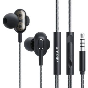 Kup Căști in-ear cu fir Blitzwolf AirAux AA-HE4, jack 3.5mm, 1.2m (negre) - BLZ539 - {ean13} - Sklep Home Screen