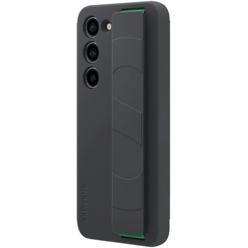 Kup Samsung Case Galaxy S23 EF-GS911TB schwarz/schwarz Silikon-Griffgehäuse - SMG858 - {ean13} - Sklep Home Screen