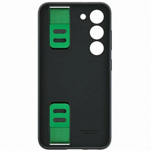 Kup Samsung Case Galaxy S23 EF-GS911TB schwarz/schwarz Silikon-Griffgehäuse - SMG858 - {ean13} - Sklep Home Screen