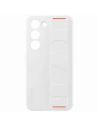 Kup Etui Samsung Galaxy S23 EF-GS911TW biały/white Silicone Grip Case - SMG859 - {ean13} - Sklep Home Screen