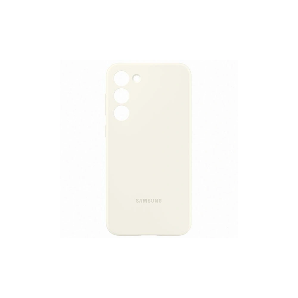 Etui Samsung Galaxy S23+ Plus EF-PS916TU kremowy/cream Silicone Cover