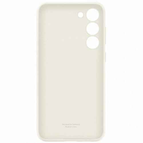 Kup Etui Samsung Galaxy S23+ Plus EF-PS916TU kremowy/cream Silicone Cover - SMG861 - {ean13} - Sklep Home Screen