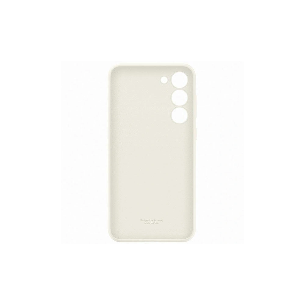 Etui Samsung Galaxy S23+ Plus EF-PS916TU kremowy/cream Silicone Cover