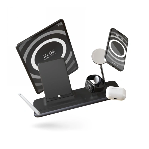 Kup Încărcător wireless ZENS Aluminium 4 în 1 MagSafe Apple Pad + Apple Watch - ZENS9 - {ean13} - Sklep Home Screen