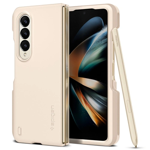 Kup Etui Spigen Thin Fit Pen Samsung Galaxy Z Fold 4 Pearl Ivory - SPN2791 - {ean13} - Sklep Home Screen