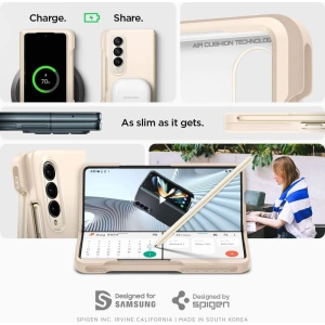 Kup Etui Spigen Thin Fit Pen Samsung Galaxy Z Fold 4 Pearled Ivory - SPN2791 - {ean13} - Sklep Home Screen