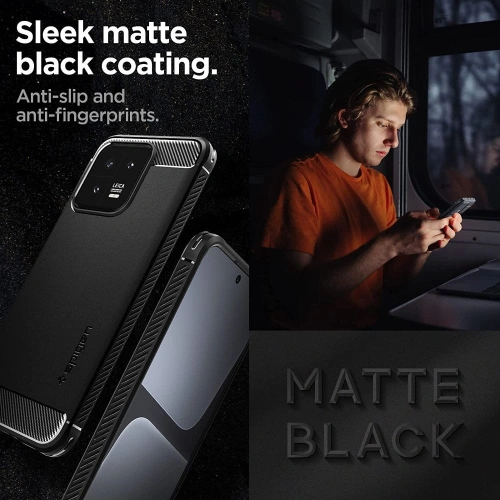 Kup Spigen Xiaomi Tasche Rugged Armor 13 Mattschwarz - SPN2795 - {ean13} - Sklep Home Screen