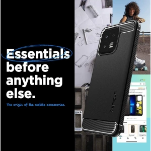 Kup Etui Spigen Rugged Armor Xiaomi 13 Matt Fekete - SPN2795 - {ean13} - Sklep Home Screen