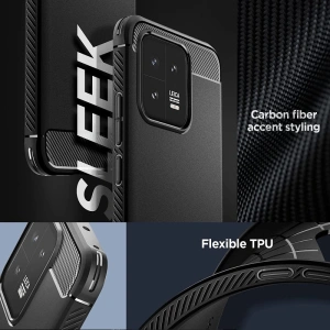 Kup Etui Spigen Rugged Armor Xiaomi 13 Matt Fekete - SPN2795 - {ean13} - Sklep Home Screen