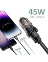 Kup Ładowarka samochodowa Tech-Protect CC45W 2-port Car Charger PD 45W QC 3.0 Black - THP1820 - {ean13} - Sklep Home Screen