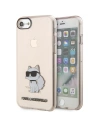 Etui Karl Lagerfeld KLHCI8HNCHTCP Apple iPhone SE 2022/SE 2020/8/7 różowy/pink hardcase Ikonik Choupette