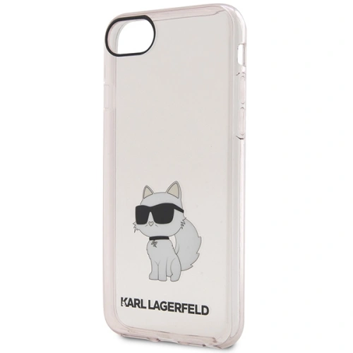 Kup Etui Karl Lagerfeld KLHCI8HNCHTCP Apple iPhone SE 2022/SE 2020/8/7 różowy/pink hardcase Ikonik Choupette - KLD1519 - {ean13} - Sklep Home Screen