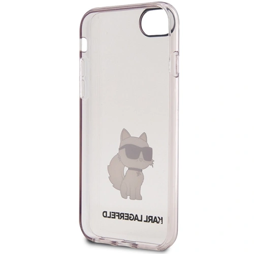 Kup Etui Karl Lagerfeld KLHCI8HNCHTCP Apple iPhone SE 2022/SE 2020/8/7 różowy/pink hardcase Ikonik Choupette - KLD1519 - {ean13} - Sklep Home Screen