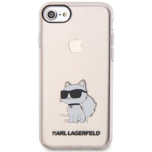 Kup Etui Karl Lagerfeld KLHCI8HNCHTCP Apple iPhone SE 2022/SE 2020/8/7 różowy/pink hardcase Ikonik Choupette - KLD1519 - {ean13} - Sklep Home Screen