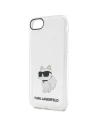 Kup Karl Lagerfeld Apple Tasche KLHCI8HNCHTCT iPhone SE 2022/SE 2020/8/7 transparente Hartschale Ikonik Choupette - KLD1520 - {ean13} - Sklep Home Screen