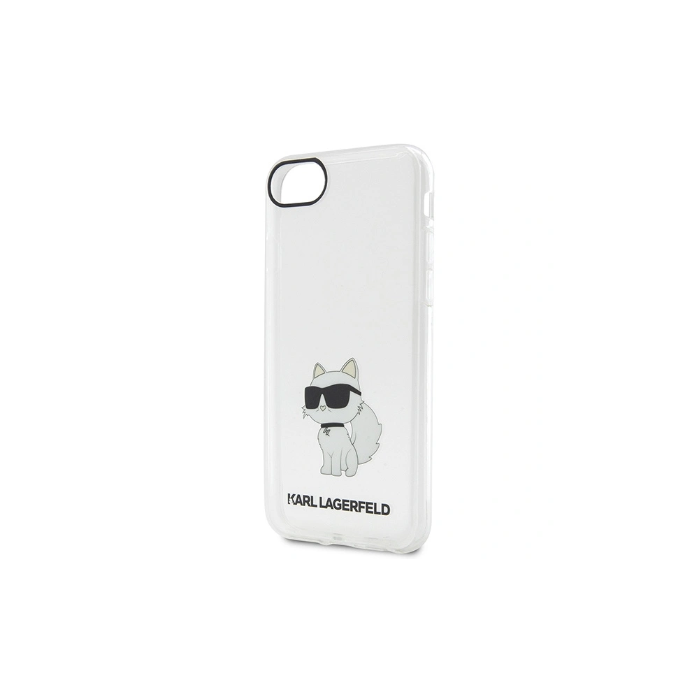 Etui Karl Lagerfeld KLHCI8HNCHTCT Apple iPhone SE 2022/SE 2020/8/7 transparent hardcase Ikonik Choupette