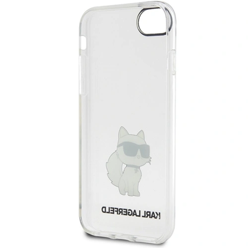 Kup Etui Karl Lagerfeld KLHCI8HNCHTCT Apple iPhone SE 2022/SE 2020/8/7 carcasă transparentă de tip hardcase Ikonik Choupette - KLD1520 - {ean13} - Sklep Home Screen