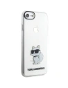Kup Etui Karl Lagerfeld KLHCI8HNCHTCT Apple iPhone SE 2022/SE 2020/8/7 carcasă transparentă de tip hardcase Ikonik Choupette - KLD1520 - {ean13} - Sklep Home Screen