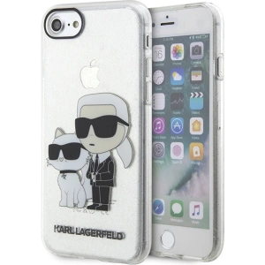 Buy Karl Lagerfeld KLHCI8HNKCTGT Apple iPhone SE 2022/SE 2020/8/7 transparent hardcase Gliter Karl&Choupette - KLD1521 - {ean13} - Home Screen Store Europe