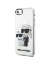 Buy Karl Lagerfeld KLHCI8HNKCTGT Apple iPhone SE 2022/SE 2020/8/7 transparent hardcase Gliter Karl&Choupette - KLD1521 - {ean13} - Home Screen Store Europe