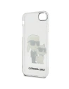 Buy Karl Lagerfeld KLHCI8HNKCTGT Apple iPhone SE 2022/SE 2020/8/7 transparent hardcase Gliter Karl&Choupette - KLD1521 - {ean13} - Home Screen Store Europe