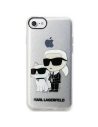 Buy Karl Lagerfeld KLHCI8HNKCTGT Apple iPhone SE 2022/SE 2020/8/7 transparent hardcase Gliter Karl&Choupette - KLD1521 - {ean13} - Home Screen Store Europe