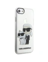 Buy Karl Lagerfeld KLHCI8HNKCTGT Apple iPhone SE 2022/SE 2020/8/7 transparent hardcase Gliter Karl&Choupette - KLD1521 - {ean13} - Home Screen Store Europe