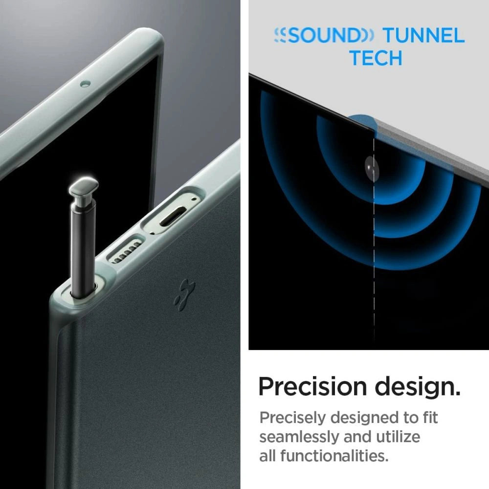 Etui Spigen Thin Fit Samsung Galaxy S23 Ultra Abyss Green