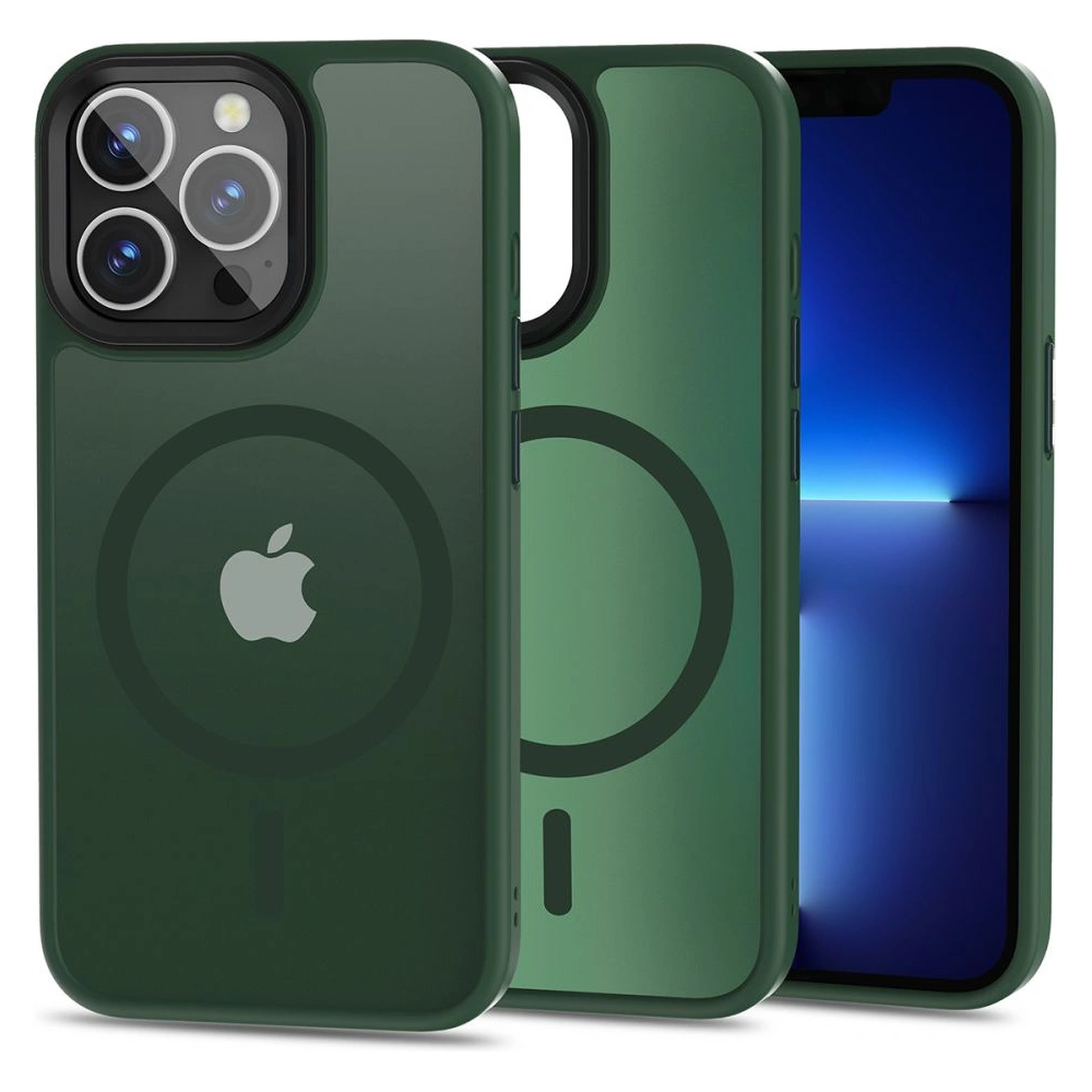 Etui Tech-Protect Magmat MagSafe Apple iPhone 13 Pro Matte Green