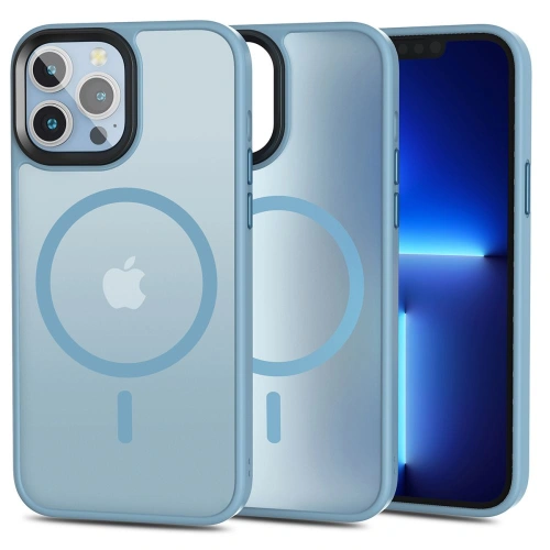 Kup Tech-Protect Apple Tasche Magmat MagSafe iPhone 13 Pro Max Matte Sierra Blau - THP1827 - {ean13} - Sklep Home Screen