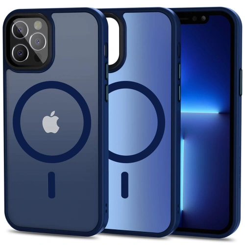 Kup Etui Tech-Protect Magmat MagSafe Apple iPhone 12/12 Pro Matte Navy - THP1830 - {ean13} - Sklep Home Screen