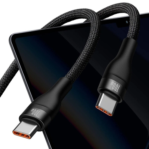 Kup Kábel Baseus Flash Series 2in1 USB-C/USB-C 100W 1.5m (fekete) - BSU3985 - {ean13} - Sklep Home Screen