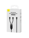 Kup Kábel Baseus Flash Series 2in1 USB-C/USB-C 100W 1.5m (fekete) - BSU3985 - {ean13} - Sklep Home Screen