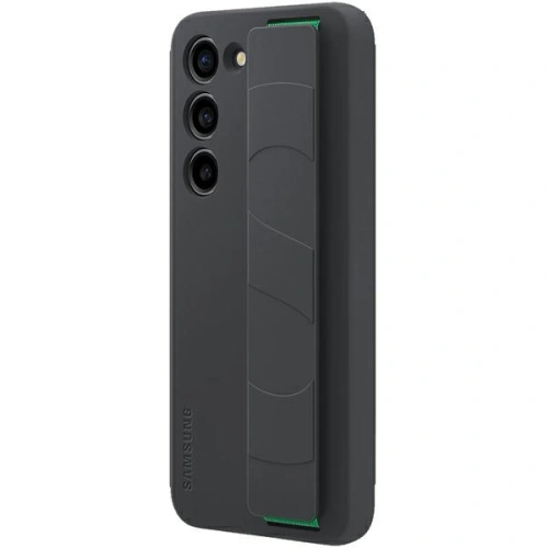 Kup Samsung Case Galaxy S23+ Plus EF-GS916TB schwarz/schwarz Silikon-Griffgehäuse - SMG862 - {ean13} - Sklep Home Screen